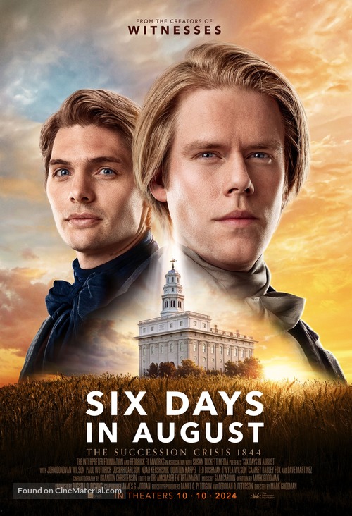 Six Days in August - Movie Poster