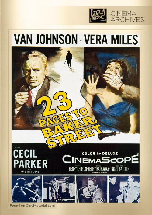 23 Paces to Baker Street - DVD movie cover