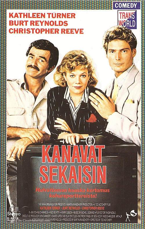 Switching Channels - Finnish VHS movie cover
