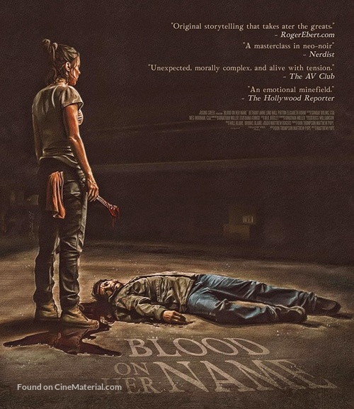 Blood on Her Name - Blu-Ray movie cover