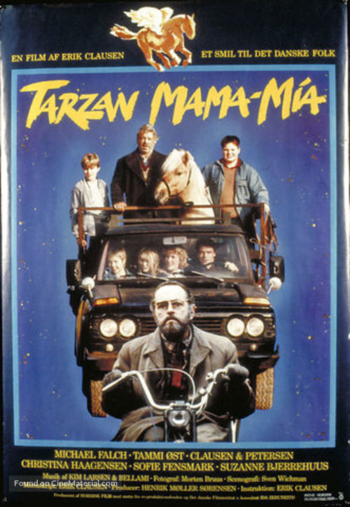 Tarzan Mama Mia - Danish Movie Poster