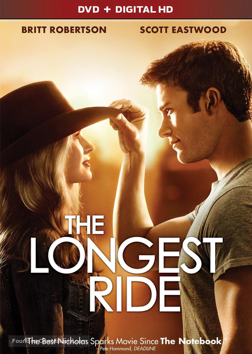 The Longest Ride - DVD movie cover