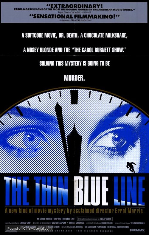 The Thin Blue Line - Movie Poster