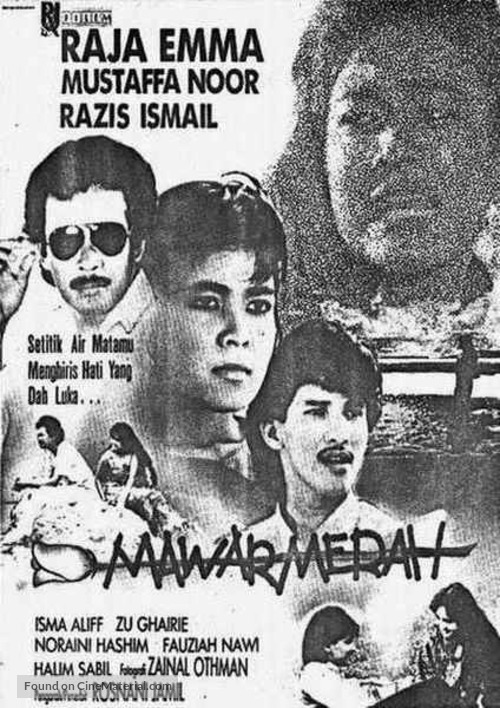 Mawar Merah - Malaysian Movie Poster