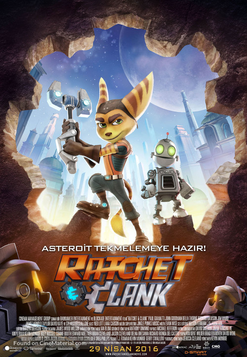 Ratchet and Clank - Turkish Movie Poster