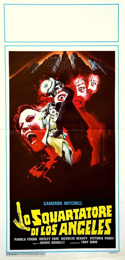 The Toolbox Murders - Italian Movie Poster