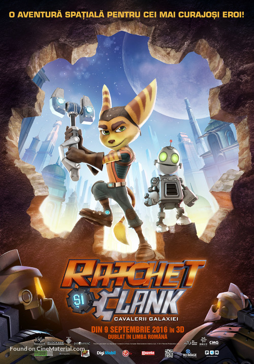 Ratchet and Clank - Romanian Movie Poster