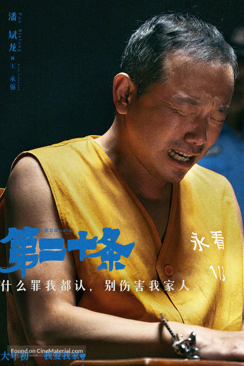 Di er shi tiao - Chinese Movie Poster