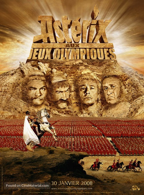 Ast&egrave;rix aux jeux olympiques - French Movie Poster
