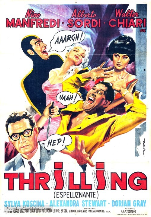 Thrilling - Italian Movie Poster