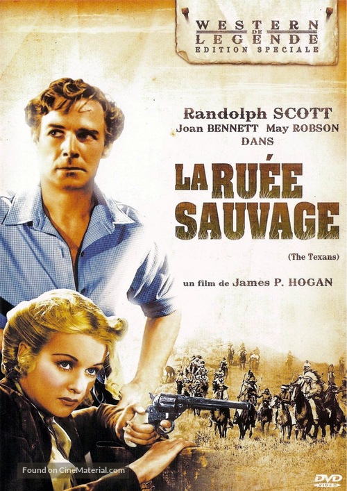 The Texans - French DVD movie cover
