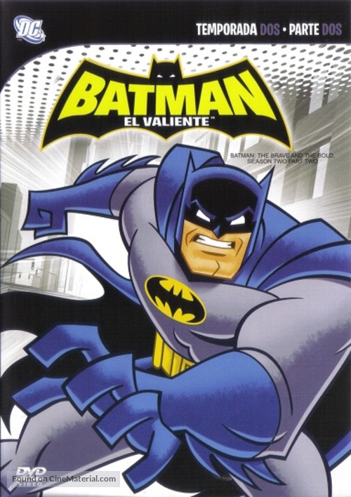 &quot;Batman: The Brave and the Bold&quot; - Mexican DVD movie cover