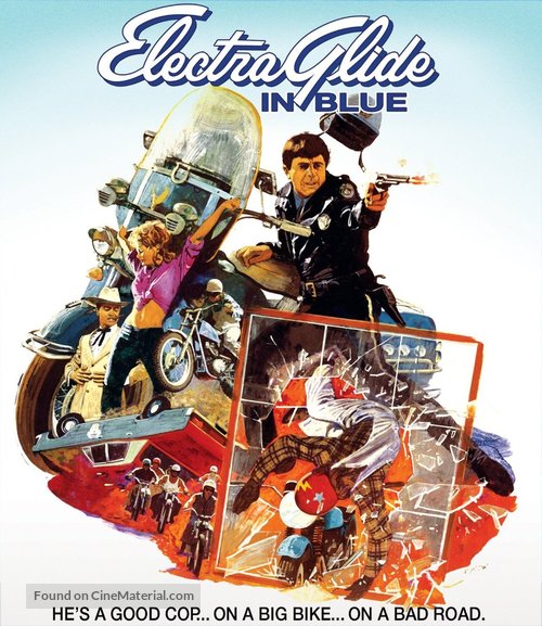 Electra Glide in Blue - Blu-Ray movie cover