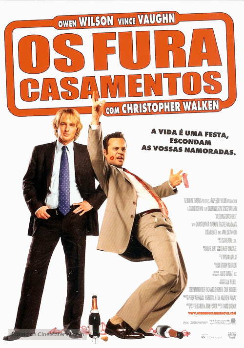 Wedding Crashers - Portuguese Movie Poster