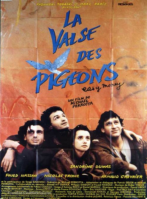 La valse des pigeons - French Movie Poster