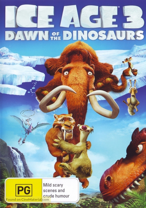 Ice Age: Dawn of the Dinosaurs - Australian Movie Cover