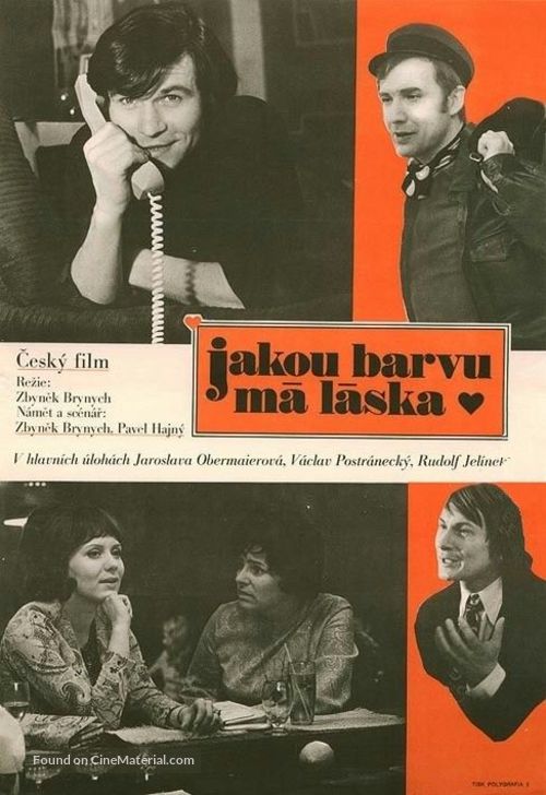 Jakou barvu m&aacute; l&aacute;ska - Czech Movie Poster