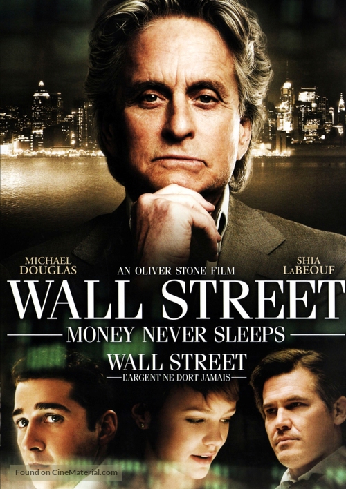 Wall Street: Money Never Sleeps - Canadian Movie Cover