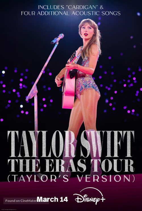 Taylor Swift: The Eras Tour (2023) movie poster