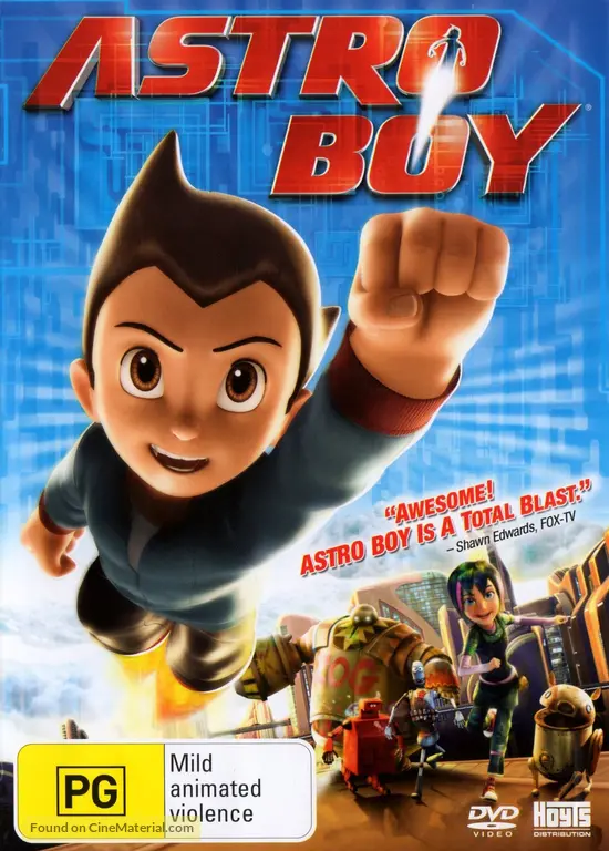 Astro Boy - Australian DVD movie cover