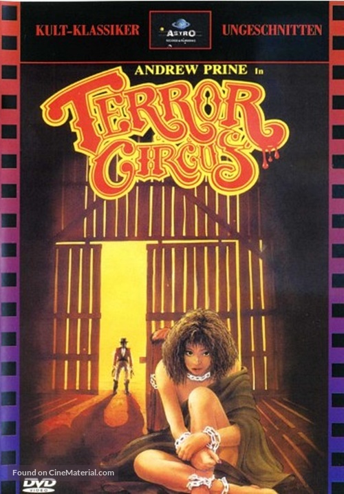 Nightmare Circus - German DVD movie cover