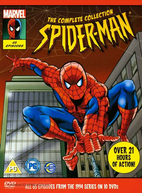 &quot;Spider-Man&quot; - British DVD movie cover