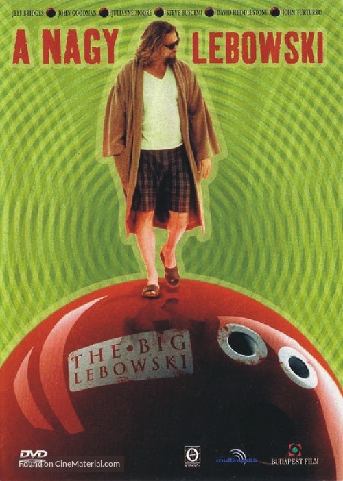 The Big Lebowski - Hungarian DVD movie cover