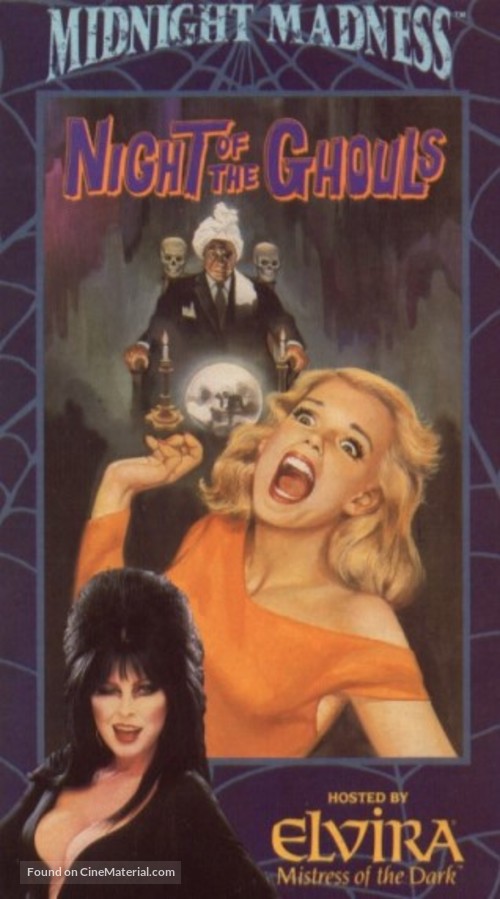 Night of the Ghouls - VHS movie cover