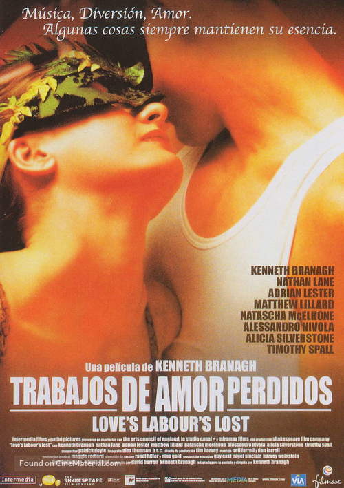 Love&#039;s Labour&#039;s Lost - Spanish Movie Poster