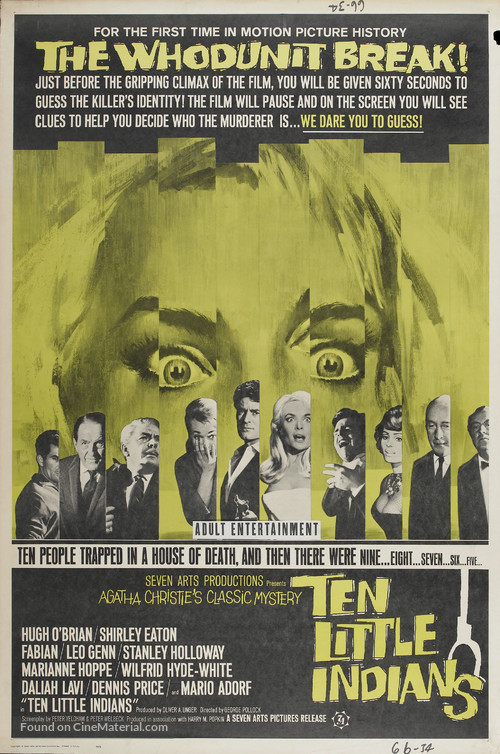 Ten Little Indians - Movie Poster