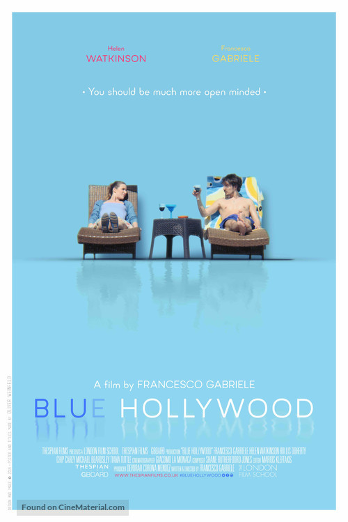 Blue Hollywood - Movie Poster