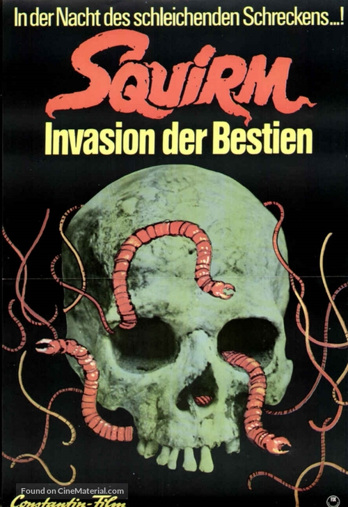 Squirm - German Movie Poster
