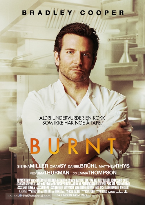 Burnt - Norwegian Movie Poster