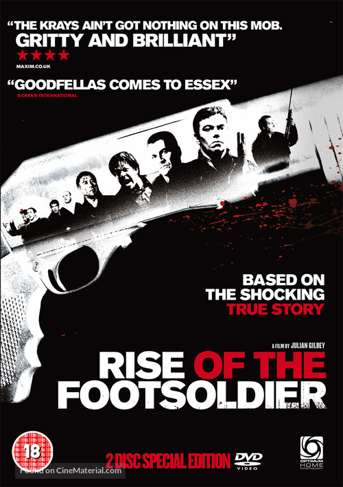 Rise of the Footsoldier - British DVD movie cover