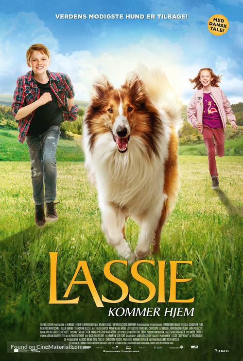 Lassie - Eine abenteuerliche Reise - Danish Movie Poster