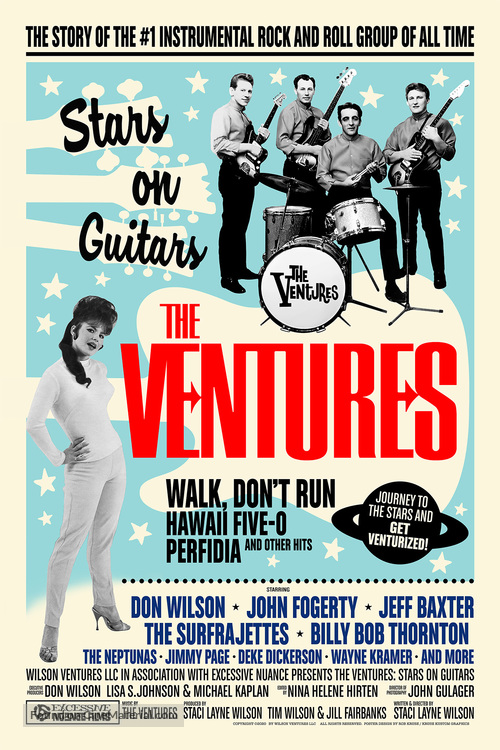 The Ventures: Stars on Guitars - Movie Poster