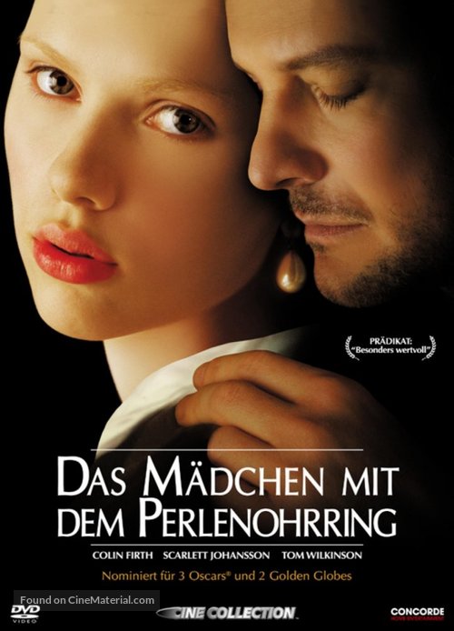 Girl with a Pearl Earring - Swiss DVD movie cover
