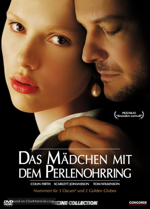 Girl with a Pearl Earring - Swiss DVD movie cover
