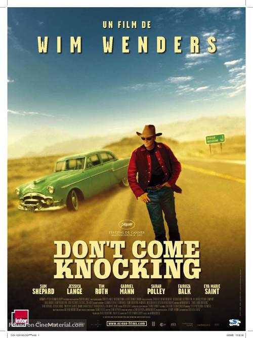 Don&#039;t Come Knocking - French Movie Poster