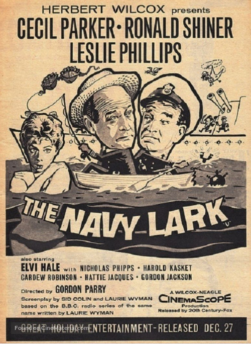 The Navy Lark - British poster