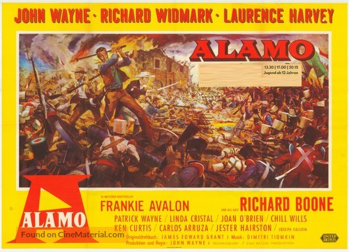 The Alamo - German Movie Poster