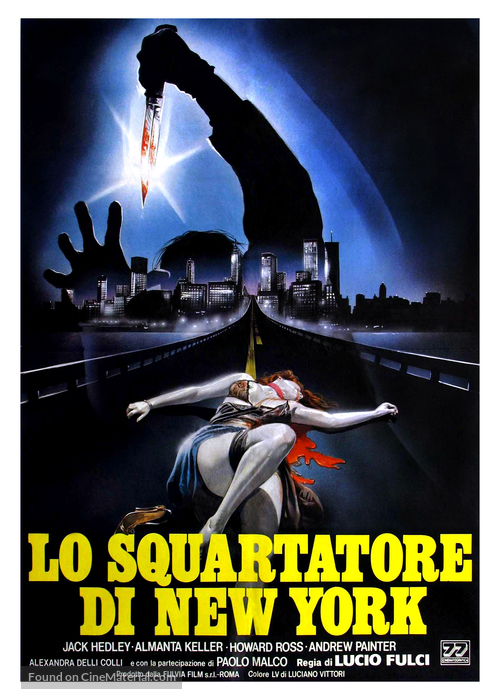 Lo squartatore di New York - Italian Movie Poster