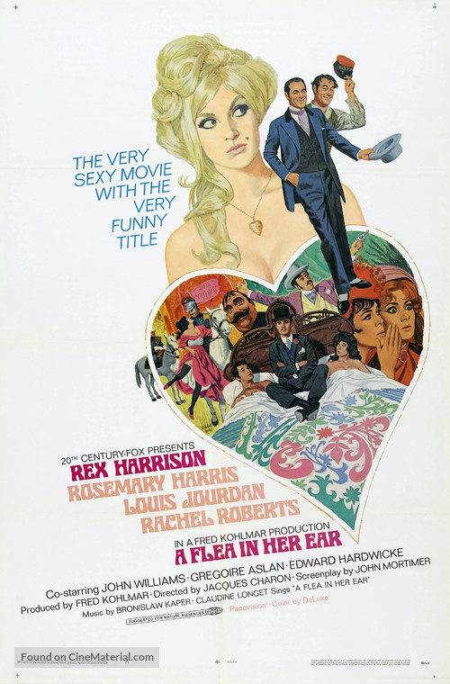 A Flea in Her Ear - Movie Poster