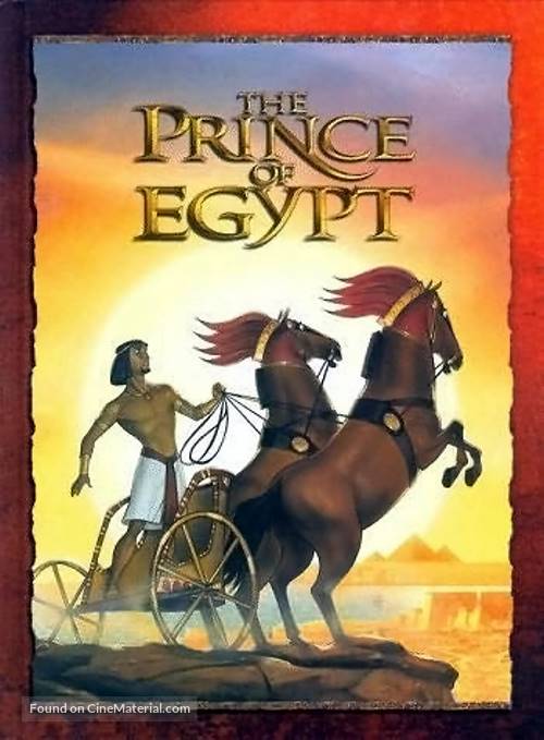 The Prince of Egypt - DVD movie cover