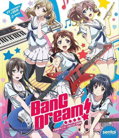 &quot;BanG Dream!&quot; - Japanese Blu-Ray movie cover