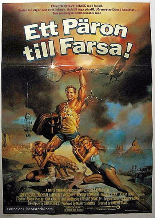 Vacation - Swedish Movie Poster