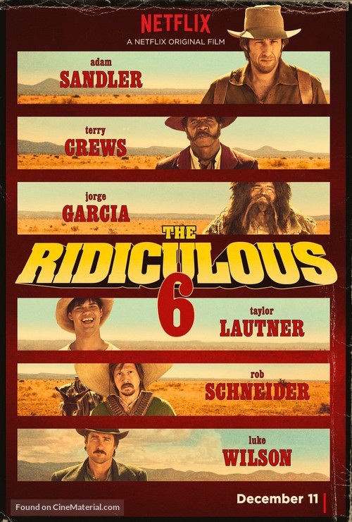 The Ridiculous 6 - Movie Poster