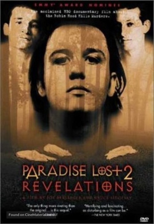 Paradise Lost 2: Revelations - DVD movie cover