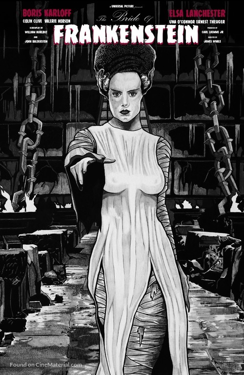 Bride of Frankenstein - Spanish poster