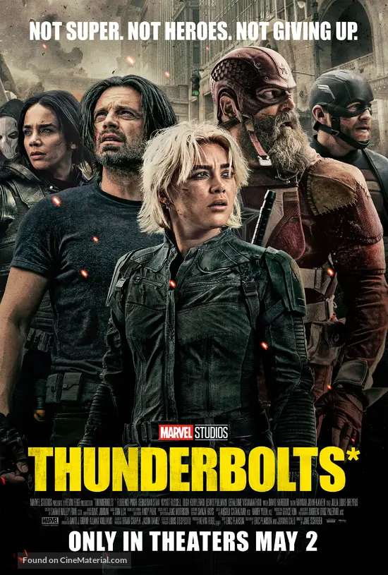 Thunderbolts Movie Poster